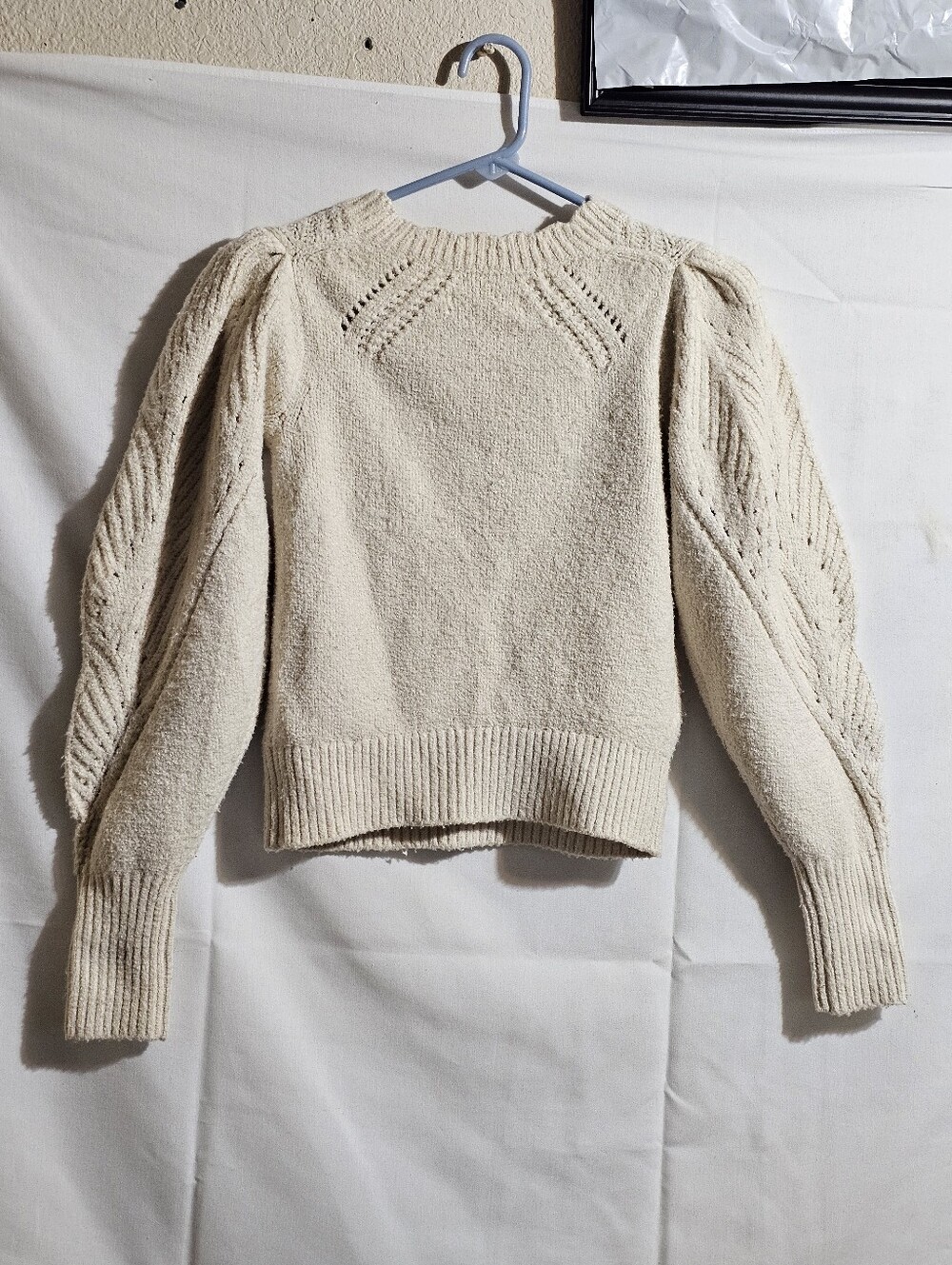 By Anthropologie Scalloped Collar Sweater Size XXS - Picture 9 of 12